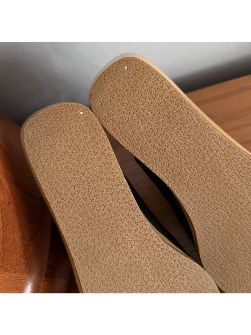 Rachel Comey Lyell Leather Wedge Slide Sandals - Picture 8 of 10